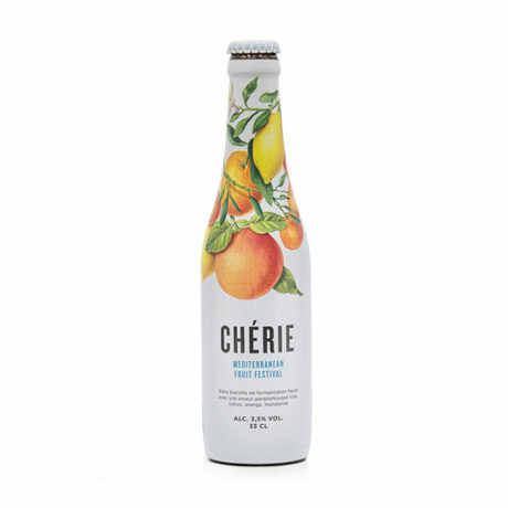 Chérie Mediterranean bière blanche aux agrumes 33 cl