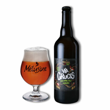Via Crucis Brown Ale Bio - Mélusine 75 cl